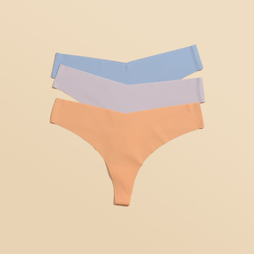 Women's Seamless Panties, Female Thong Underwear