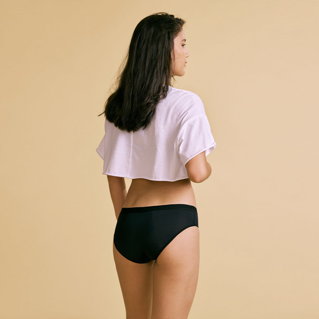 Sharicca Womens Leak Proof Underwear for Menstrual Low Rise Bikini