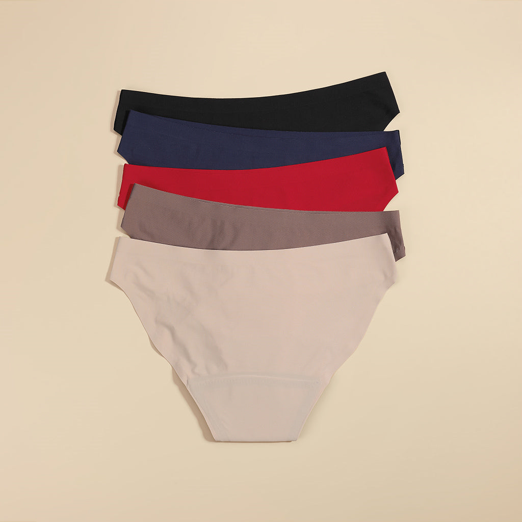 Period Panties for Women Seamless Bikini Underwear Set of 3 – Sharicca
