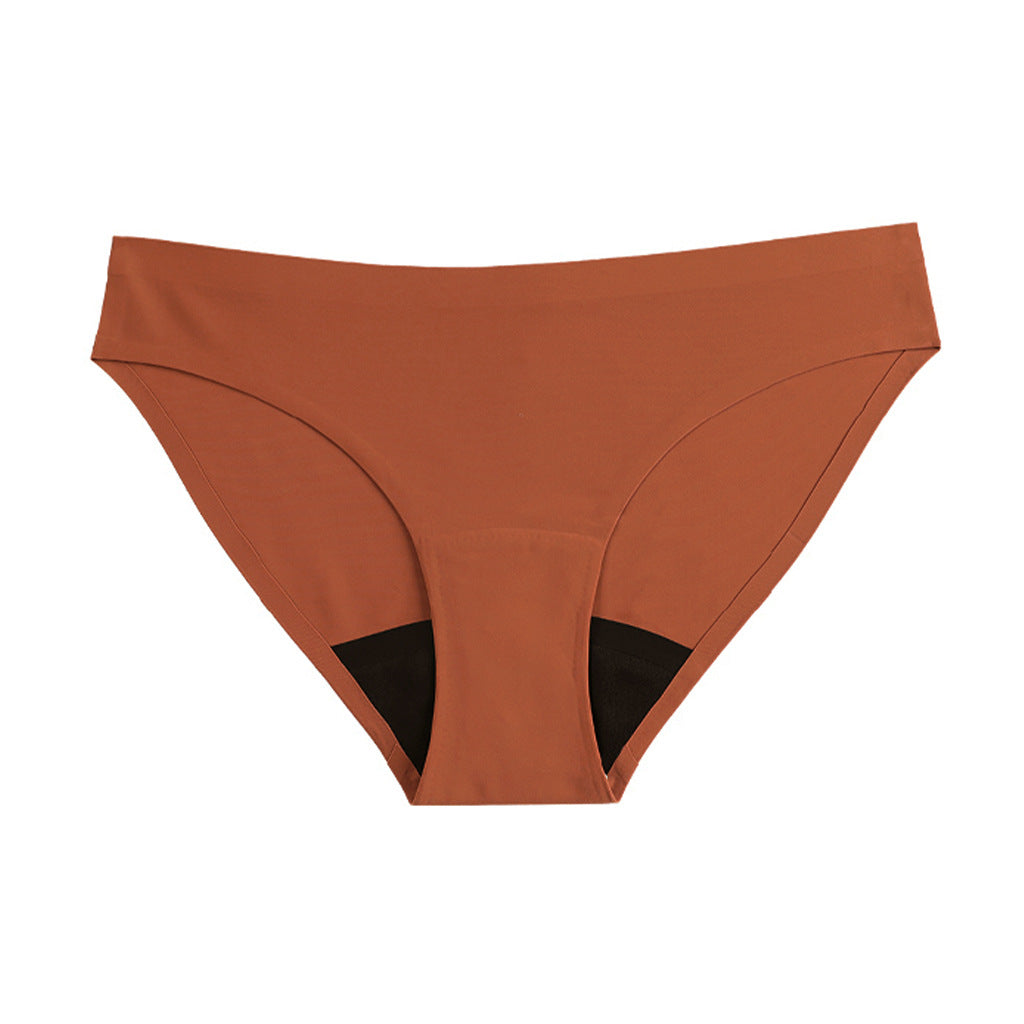 Period underwear Seamless Bikini Panties for Women Skin Hued Set